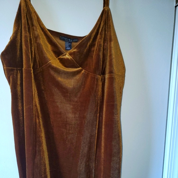 Forever 21 Velvet Mini Dress - Picture 2 of 5